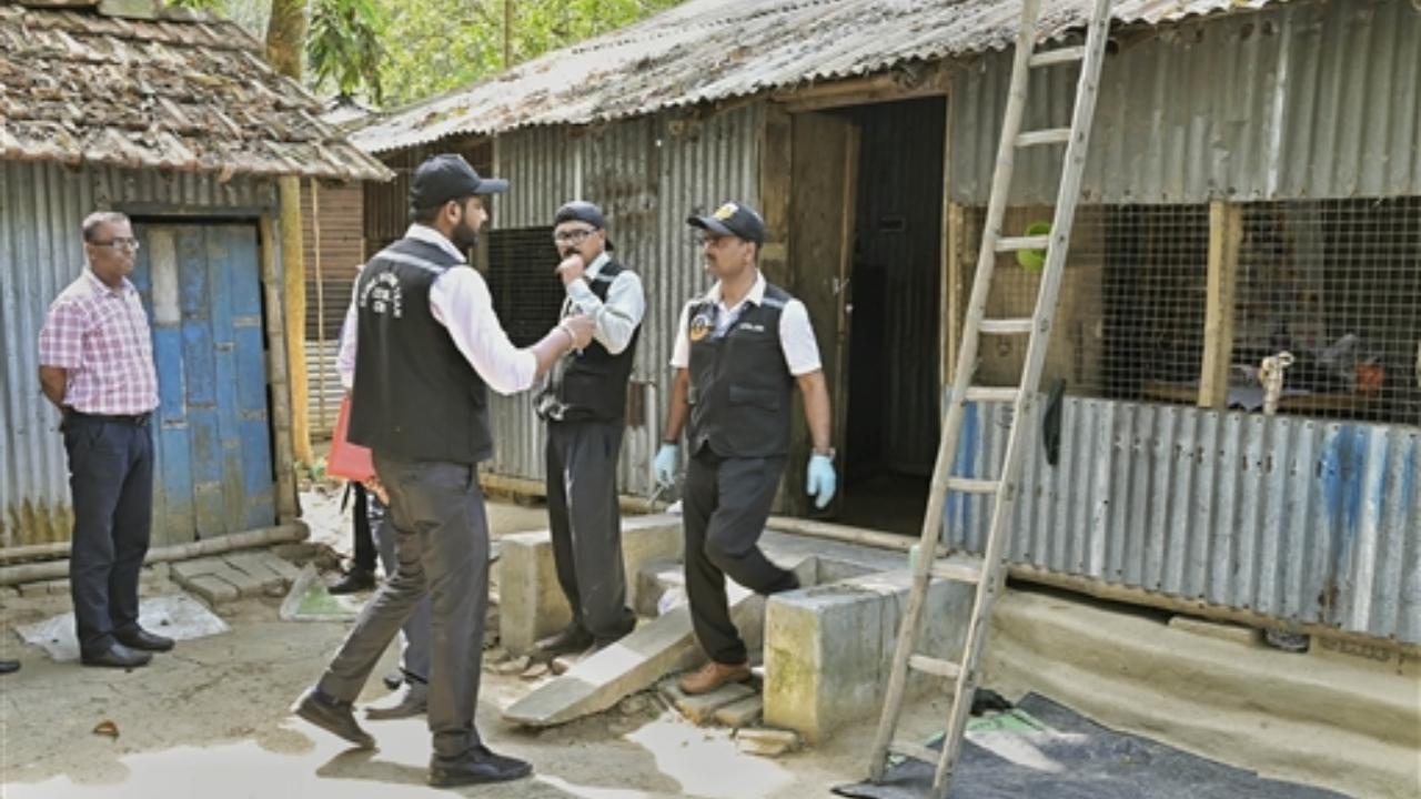 CBI team arrives at residence of another accused in Hanskhali gang rape case